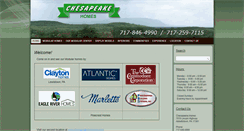 Desktop Screenshot of chesapeakehomesinc.com